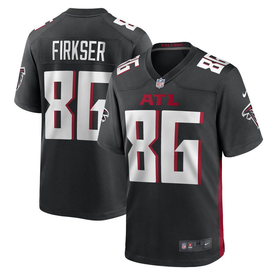 Men Atlanta Falcons 86 Anthony Firkser Nike Black Game Player NFL Jersey